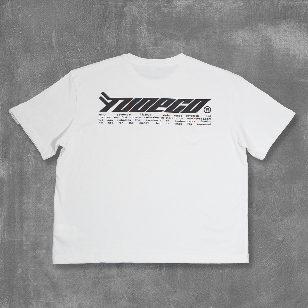 TUOEGO BOX LOGO WHITE