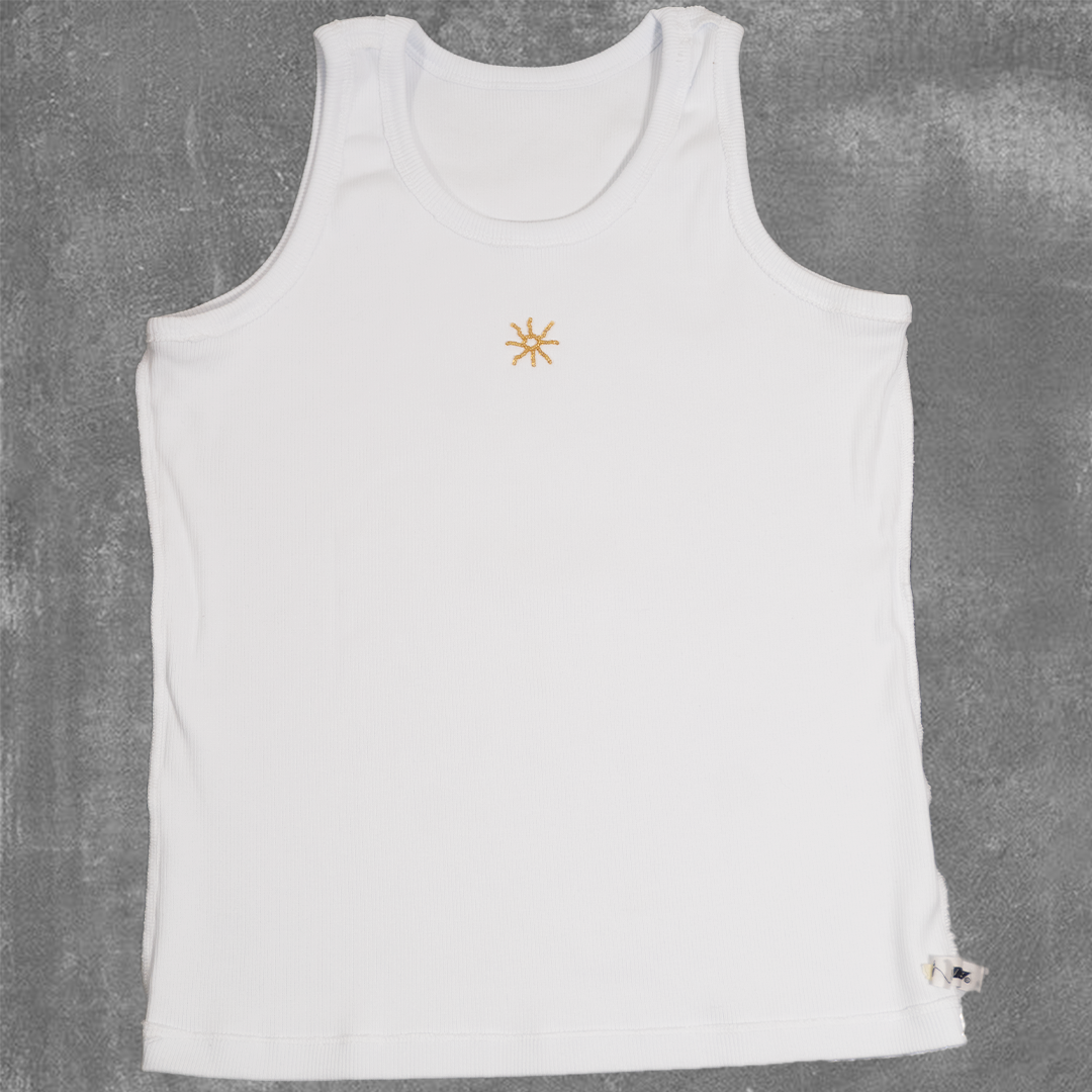 TUOEGO TANK TOP SUN WHITE